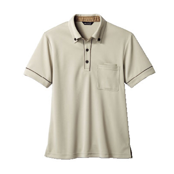 ニットシャツ（半袖）　男女兼用　32-5007,32-5008,32-5009　3色 住商モンブラン